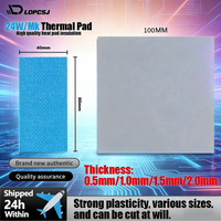LDPCSJ 24W/mK High Performance Thermal Pad, Silicone Heatsink for GPU CPU, Multiple Sizes for Laptop PS5 PC Cooling
