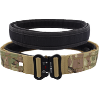 High Quality Tactical 2 inch Combat Belt Quick Release Metal Buckle MOLLE Mens Belts Camo 3415