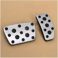 Stainless Steel Car Pedals For 2013-2021 Lexus LX570 Toyota Land Cruiser LC200 2014 2015 2016 2017 2018 Gas Brake Pedal Covers