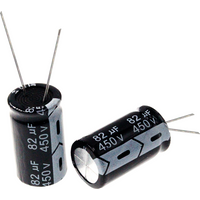 5PCS 82uF 450V 82MFD 450Volt Aluminum Electrolytic Capacitor 18*30mm Radial 82mf450v 82uf450v 450v82mf 450v82uf