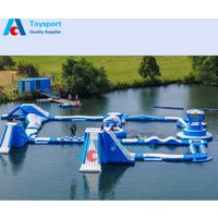 Quality High Floating Commercial Waterpark Giant Inflatable Water Park Equipment Inflate Aqua Park