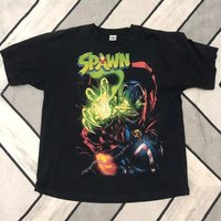 Spawn Movie Graphic Short Sleeve Retro Unisex Tshirt Reprint Men Women