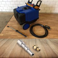 1/4"Internal Foam Pot connector 200bar-2900PSI 2Pcs 83mm Brass For Nilfisk Kew Alto High Pressure Replacement Set