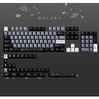 134 Keys GMK Galaxy Keycaps Cherry Profile PBT Dye Sublimation Mechanical Keyboard Keycap For MX Switch With 1.75U Shift
