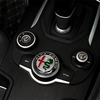 40mm Car Center Console Knob Decoration Sticker Interior Accessories for Alfa Romeo Giulietta 159 Mito 147 156 Giulia Stelvio