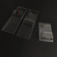 Transparent Plastic Board Protection Box For European Hot Wheels Protector Case Or European Short Card Wheels Automobile Fleet