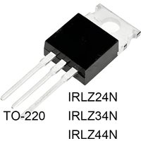 10PCS IRLZ24 IRLZ24N IRLZ34 IRLZ34N IRLZ44 IRLZ44N N-Channel MOSFET TO-220 Field Effect Transistor