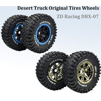 2PCS ZD Racing DBX-07 1/7 RC Car Parts 8642 8643 Wheel & Tire Set
