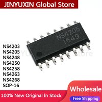 10Pcs NS4203 NS4205 NS4248 NS4250 NS4258 NS4263 NS4268 SOP-16 IC Chip In Stock wholesale