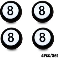 4Pcs/Set Universal Bicycle Motorbike Car Tire Valve Cap Wheel Dust Covers Valve Stem Caps Valve Cap Covers