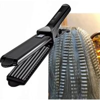 Ceramic Crimper Iron For Fluffy Hairstyle Curling Iron Corrugation Plate Crimper Hair Irons Anti Static Hair Crimping Iron