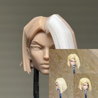 【30days Made】1/12 Scale Female Soldier Psychic Ability Emma Painted Unpainted Resin Head Sculpt Fit 6''Action Figure Marvel Toys