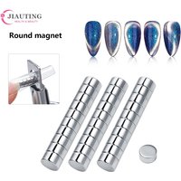 10Pc Small Magnets False Tips Edge Cutters Tip Magnet Manicure Tool for Acrylic Nails Professional Nail Art Clipper Magnet Board