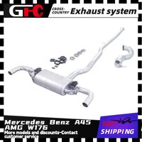 Performance Full Valve Exhaust System For Mercedes Benz A45 AMG W176 2013-2018 200CPSI Catalytic Header Catback Exhaust Pipe Kit