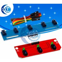 TCRT5000 3/5 Channel IR Line Follower Tracking Sensor Module for Arduino Smart Car Robotics