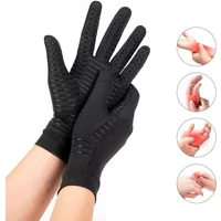 Men Sports Running Driving Copper Fiber Spandex Touch Screen Full Finger Non-slip Gloves Outdoor Winter Warm Cycling Gloves
