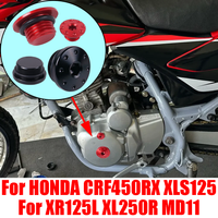 Motorcycle Accessories Engine Timing Plug Hole Cover Crankcase Screw Cap For HONDA XR125L XR 125 L XL250R MD11 CRF450RX XLS 125
