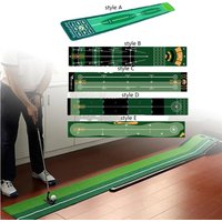 Golf Putting Indoor Golf Hitting Mat Green Mat Golf Practice Training Aid Equipment for Home Outdoor Backyard Golf Practice