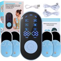 EMS Tens NMES Muscle Stimulator 18 Modes 30 Intensities Levels Mini Full Body Massager Digital Muscle Relaxation Massage Tool