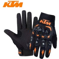 AliExpress KTM off-road gloves, breathable full finger bicycle gloves, motorcycle anti fall rider gloves, outdoor sports gloves
