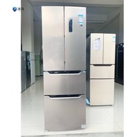 4 Door French Door Refrigerator With Stainless Steel Large Capacity Household Refrigerator