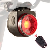 Antusi A8 Bezprzewodowy alarm antykradzieżowy Remo Bike Led Przenośny akumulatorowy tylny dzwonek rowerowy Lampa błyskowa tylna Hamulec rowerowy