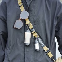 Outdoor Camping Molle Quick Release Bag Strap with Hanging Ring Multifunction Crossbody Bag Strap Adjustable Crossbody Strap