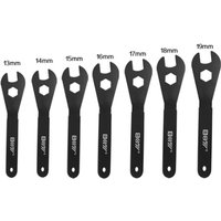 Carbon Steel Bicycle Spanner Wrench Spindle Axle Bicycle Bike Repair Tool Fit for 13mm 14mm 15mm 16mm 17mm 18mm Cone