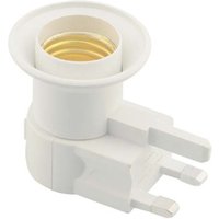 AC E27 Plug UK type led Bulb Converter base 3pin power Socket holder light Adapter ON/OFF switch Control Lamp Holder q1