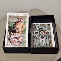Initiatory Golden Dawn Tarot Deck 78 Cards 12*7cm Occult Esoteric Divination Game