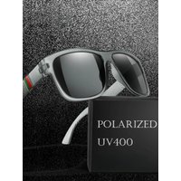 AliExpress DIXSG Classic Men Square Polarized Fishing Sunglasses Outdoor Driving Cycling Running Goggles Vintage Large Frame UV400