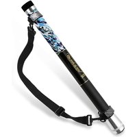 SANLIKE Jade Pattern Landing Pole made from carbon ultralight telescopic 9-stage small jingle pattern with compact belt, convenient for seawater 3M/5M/6M