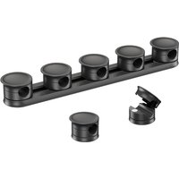 Magnetic suction sliding line organizer for Desktop USB Charging Cable Nightstand Power Cord Mouse Cable Wire PC Office Home