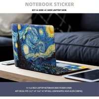 15.6-Inch Laptop Skin Sticker Case Art Scratchproof Anti-Slip Sticker for 13.3-inch 14-inch 15.6-inch 16-inch HP Dell Lenovo