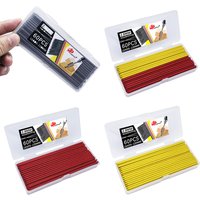 60Pcs/Box Large Capacity 2B Woodworking Mechanical Lead Core Black Yellow Red 2.8mm Marking Architectural Painting Pencil Lead
