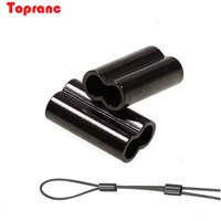100PCS/Pack European Carp Fishing Accessories Brass Double Copper Tube 0.5/0.6/0.7mm Leader Wire Crimping Connector