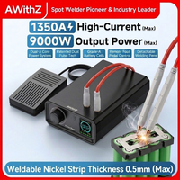 Awithz UK1 Portable Battery Spot Welder DIY Mini Welding Machine 18650 Lithium Battery Pack Welding Tool 6000mah Weldable 0.5mm