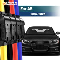 For Audi A5 2007-2023 2015 2016 2017 2018 2019 2020 2021 2022 2023 2024 2pcs Front Windshield Windscreen Wiper Blades Red Blue