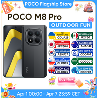 Newest POCO M8 Pro Global Version 5G Smartphone Snapdragon 7s Gen 4 6.83" 120Hz Display 50MP Camera 6500mAh 100W HyperCharge NFC