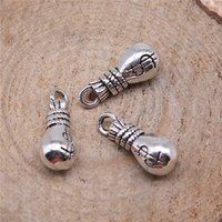 IFOCUS 10pcs/Lot Moneybag Charms For DIY Jewelry Making Zinc Alloy 15x6x6mm/0.59x0.24x0.24inch