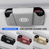 Car Visor Glasses Hanging Clip Half Pack Sunglasses Case for Kia Sportage Ceed Picanto Rio ProCeed Niro 5 3 4 K7 K5 K8 K3 Ray K9