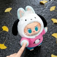 POP MART LABUBU THE MONSTERS SANRIO CHARACTERS Series Vinyl Plush Trendy Blind Box Toys Mystery Box Action Figure Model