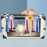 Large Cat Racing Cage For Exhibition Show Foldable Cattery Delivery Room Professional Cat Competition Cage
