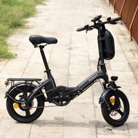 14 Inch Opvouwbare Elektrische Fiets Bodywel T16PRO 36V 10.4Ah Batterij 30-50km Bereik Max Snelheid 25km/u Stads E-Bike Volwassenen Tieners Elektrisch