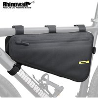 Rhinowalk Bicycle Horizontal Bar Bag 4L Waterproof Bike Triangle Bag Cycling Frame Tube Bag Riding Tool Storage Bike Accessory