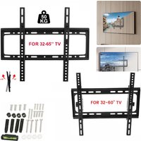 TV Bracket for 32-60in/32-65in TV Wall Mount Bracket Universal TV Mount Monitor Holder Adjustable Low Profile Flat TV