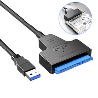 SATA To USB 3.0/Type-C/USB2.0 USB3.0 Type-C Cable Up To 6 Gbps For 2.5 Inch External HDD SSD Hard Drive SATA 3 22 Pin Adapter