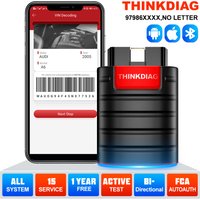 2026 THINKCAR Neues Thinkdiag Allsystem-Kfz-Diagnosegerät ECU-Codierung Aktiver Test 16 Reset-Funktionen 1 Jahr Kostenlos OBD2-Scanner Codeleser