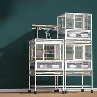 Parrot Supplies Bird Cages Large House Canaries Accessories Bird Cages Quail Outdoor Pigeon Jaula Para Canarios Bird Supplies