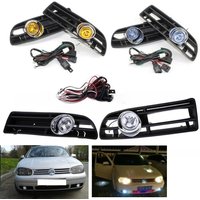 Suitable for Volkswagen Bora Classic Jetta MK4 1999-2004 fog lamp installation and modification of lower grille fog lamp frame